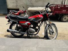 Honda 125 2023 ModeL Islamabad Num Double Saman