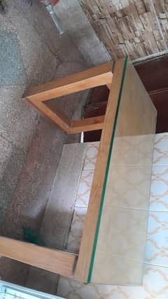 consol glass table