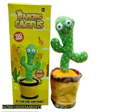 Dancing Cactus Plush Toy For Babies