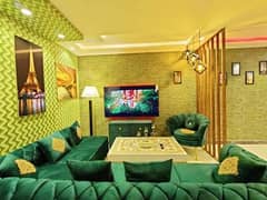 1 Bed Fully Furnished Apartment For Rent In Sector C Super Hot Location Bahria Town Lahore