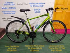 IMPORTED HYBRID-MTB -ROADBIKE