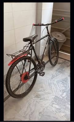 Bicycle full size black colour