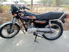 Honda CG-125cc, Model 2018, Larkana Num Plate.