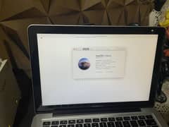 MacBook Pro intel corei5 macOS version 2012 mid