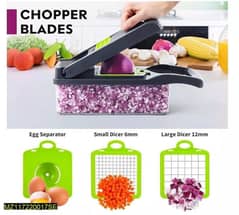 13 in 1 vegetable chopper with 8 blades