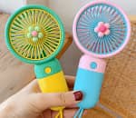 Candy-colored Mini fan rechargeable USB Fan rechargeable portable ele