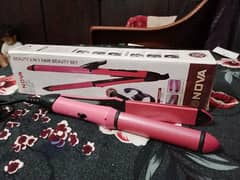 Nova  2 in 1 straightener and curler