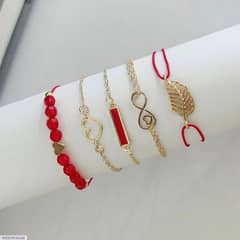 ladies bracelet stock 5 pcs