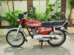 HONDA CG-125cc Model 2020 Month 6 Karachi Number  1st Owner
