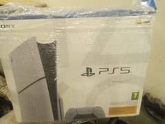 PS5 slim disc edition with box