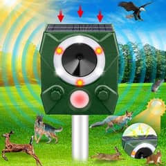outdoor Solar birds Ultrasonic Animal Repeller Pest control waterproof