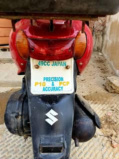 sell my scooty 49cc all over ok condition