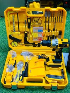 DeWalt Heavy Duty Cordless Drill Machine With 117 Pcs Set