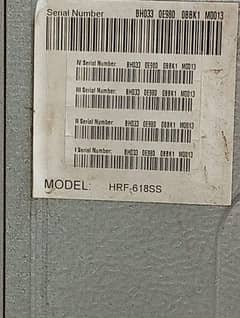 Haier Double door fridge