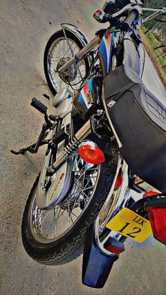 Honda CG125 engine light