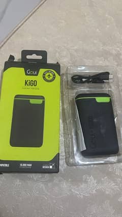 Goui Kigo 10000 mAh Power Bank | Fast Charging | Brand New Condition
