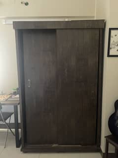 Sliding wooden cupboard for sell