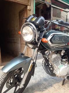 YAMAHA Yb125z-dx(2024)punjab number(03116048004)