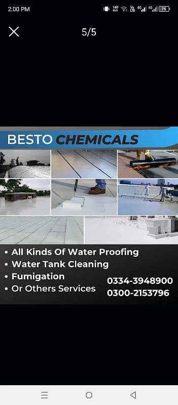 Roof Heat Proofing Service/Water proofing/Roof water proof/HeatProof 0