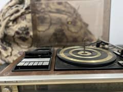 Sanyo GXT 5260 8 Track Turntable Tape Recorder w 8 Trac