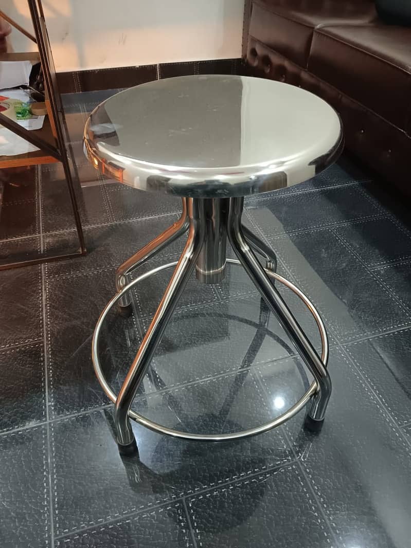 Iv pole Drip Stand Patient Revolving Stool Examination Couch Hijama Be 7