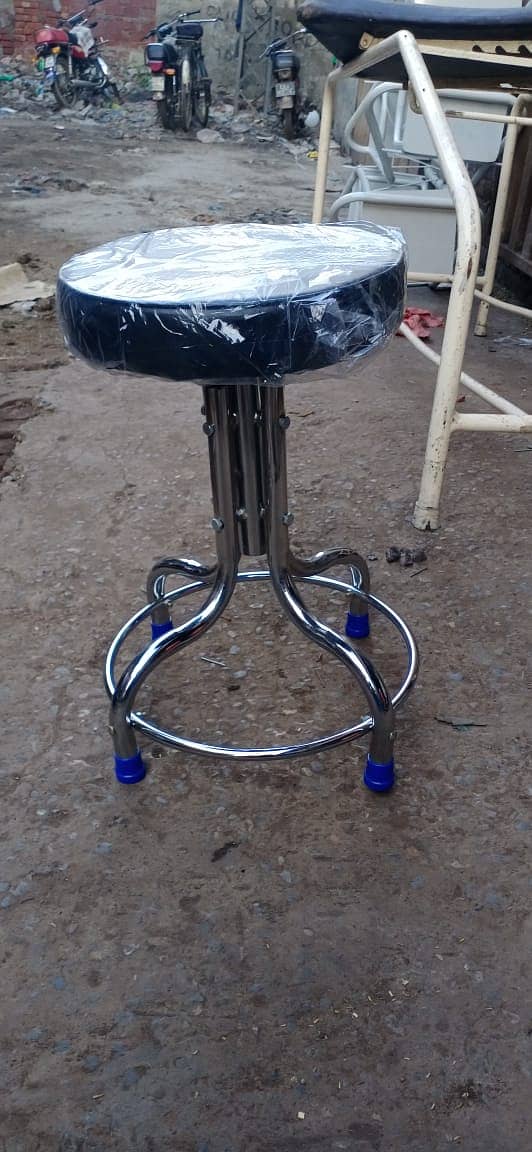 Iv pole Drip Stand Patient Revolving Stool Examination Couch Hijama Be 8