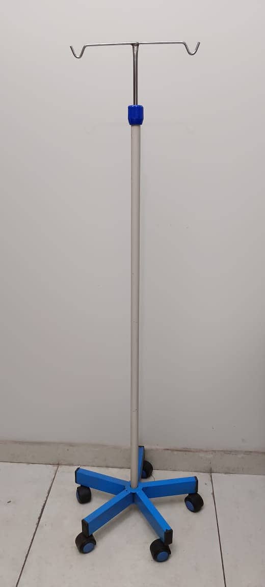 Iv pole Drip Stand Patient Revolving Stool Examination Couch Hijama Be 13