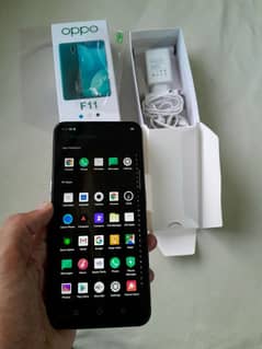 Oppo F11 , 8/256GB Complete Box