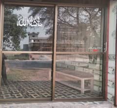 Aluminium glass doors