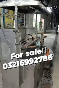 BBQ shawara machine used condition like new