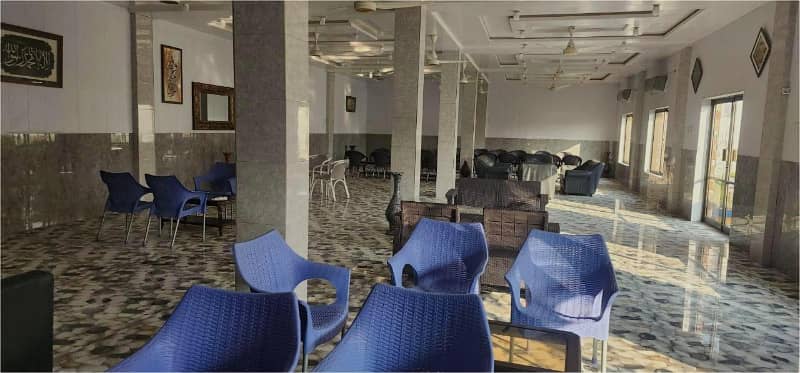 7 kanal Plot with Building on Main Express Way Interchange Big Front On Rent 2