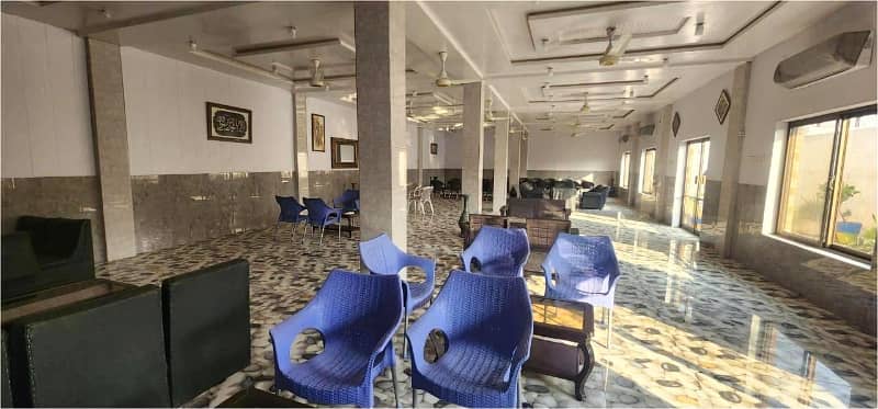 7 kanal Plot with Building on Main Express Way Interchange Big Front On Rent 4