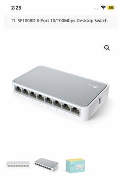 TL-sf1008D desktop  internet switch