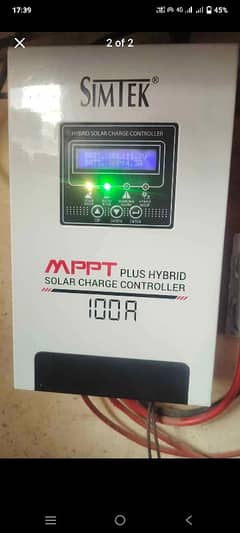SIMTEK Plus Hybrid Solar Charge Controller 100A