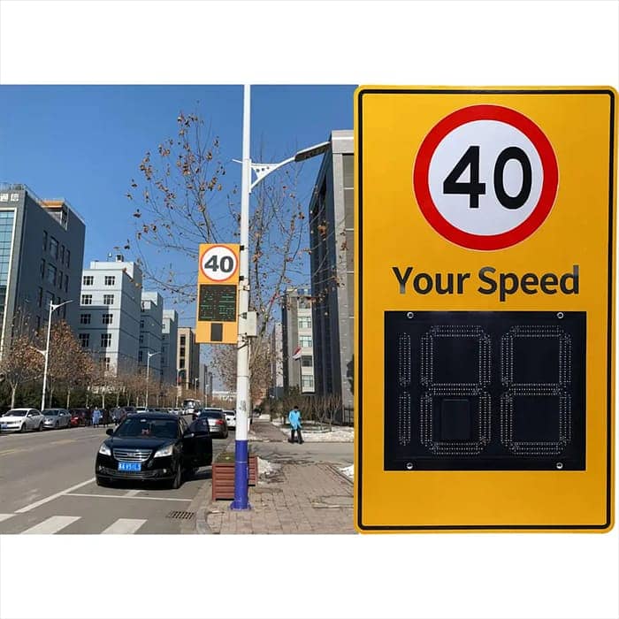 Vehicle speed limit display screen 2