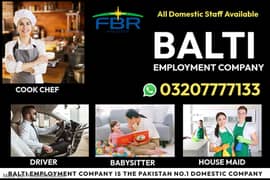 Maids / House Maids / Chef / House Cook / Baby Sitter maid available