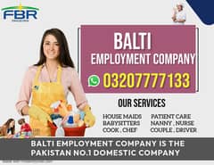 Maids / House Maids / Chef / House Cook / Baby Sitter maid available