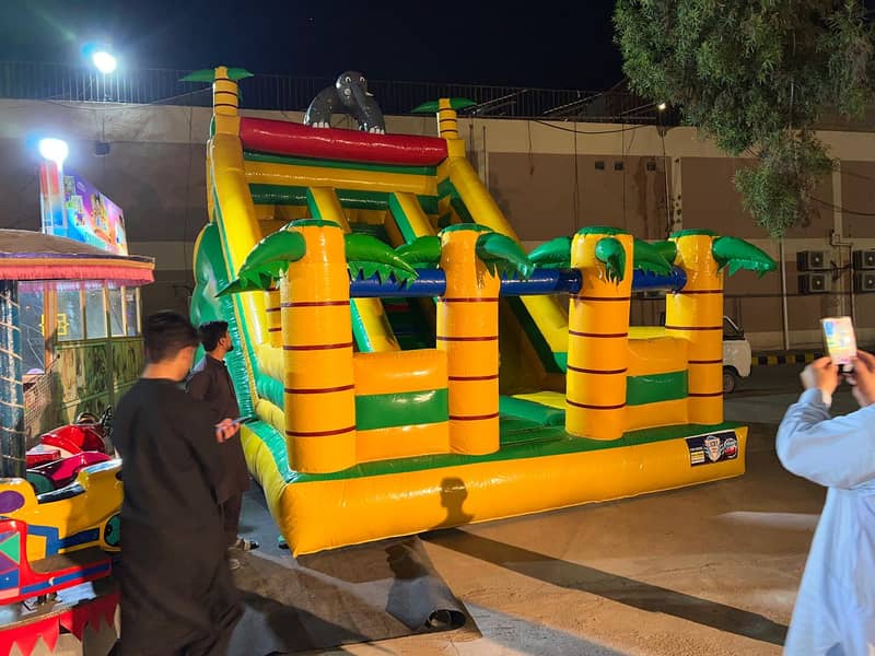 Jumping Castle - Kids Rides - Kids Play land -- Lucky Token Rides 8