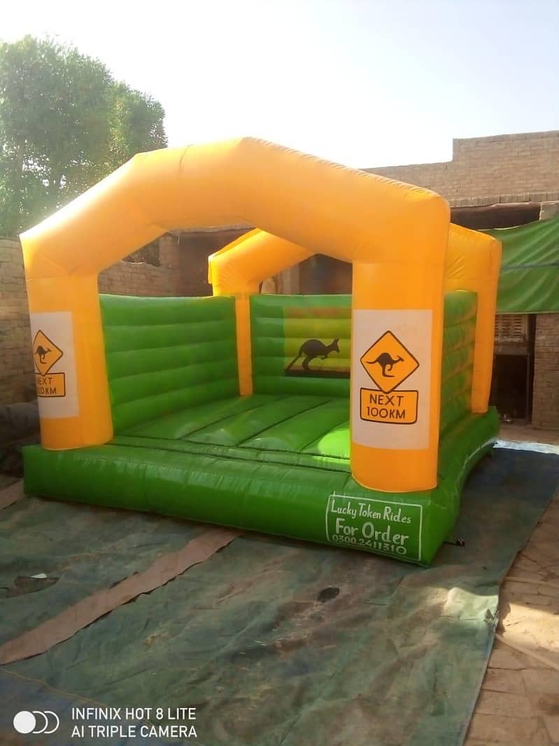 Jumping Castle - Kids Rides - Kids Play land -- Lucky Token Rides 18