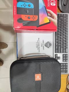 Nintendo Switch OLED Jailbroken with Complete Box and Carry Bag