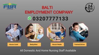 Maids / House Maids / Chef / House Cook / Baby Sitter maid available