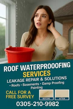 Roof leakage seepage Waterproofing and Roof Heat proofing Services