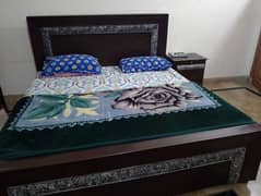 King size double Bed with side tables and Dressing table
