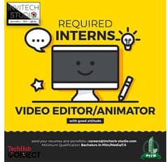 Video Editor Need on internships