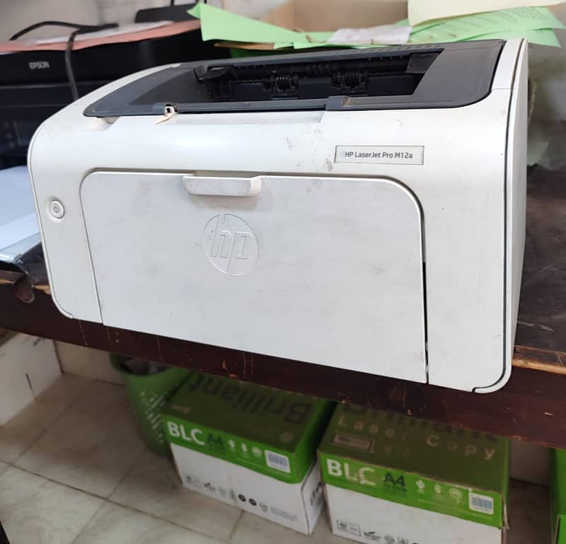 HP LASERJET Pro M12a Black & White Printer 2