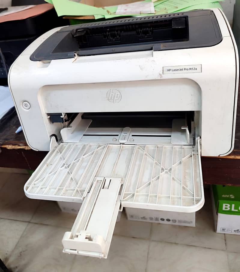 HP LASERJET Pro M12a Black & White Printer 3