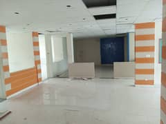 F-8 MARKAZ TOTAL 4,500 Sqft FIRST FLOOR Corporate Office With HVAC, Security, Parking Available