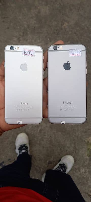 2iphone 6 All ok all original non pta exchange possible also 1