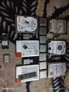 SSD HDD USB Memory Card Processor Wifi Card All For Sale