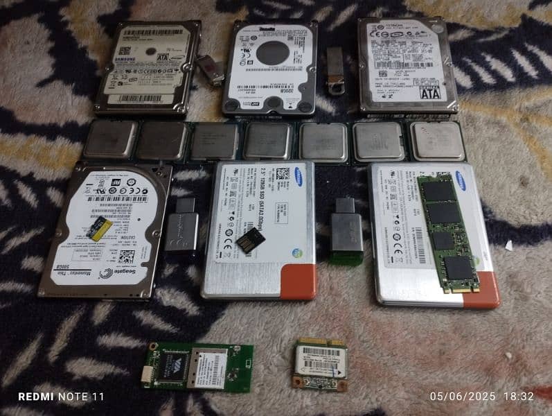 SSD HDD USB Memory Card Processor Wifi Card All For Sale 4